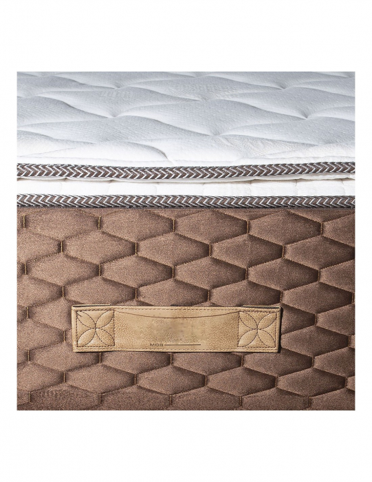 Saltea Lux Memory Piemond 140x200x32 cm cu topper, vedere frontală [4]