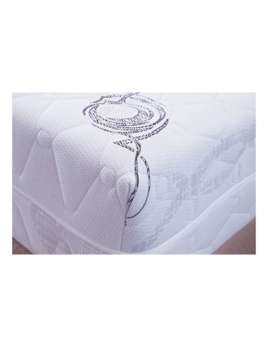 Saltea Neptun Memory Pocket Comfort 180x200 cu husă detaliată și cadru portocaliu [4]