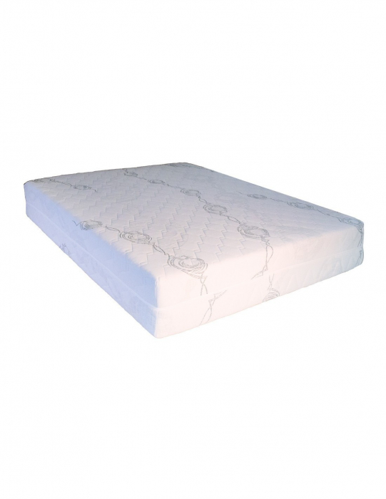 Saltea Neptun Memory Pocket Comfort 180x200 cu husă detaliată și cadru portocaliu [2]