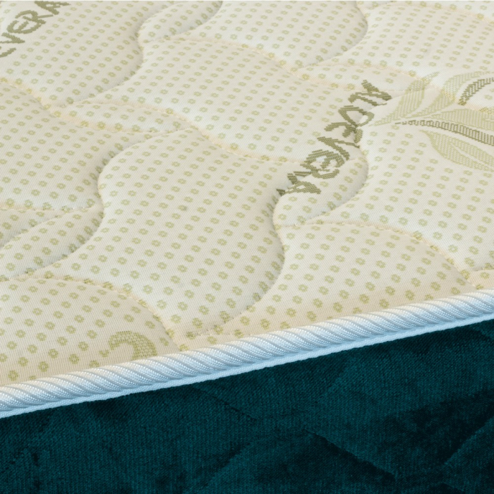 Saltea Superortopedica Optima Aloe Vera, cu plasa de arcuri, margine antilasare, sistem de aerisire 140x200x24 cm [8]