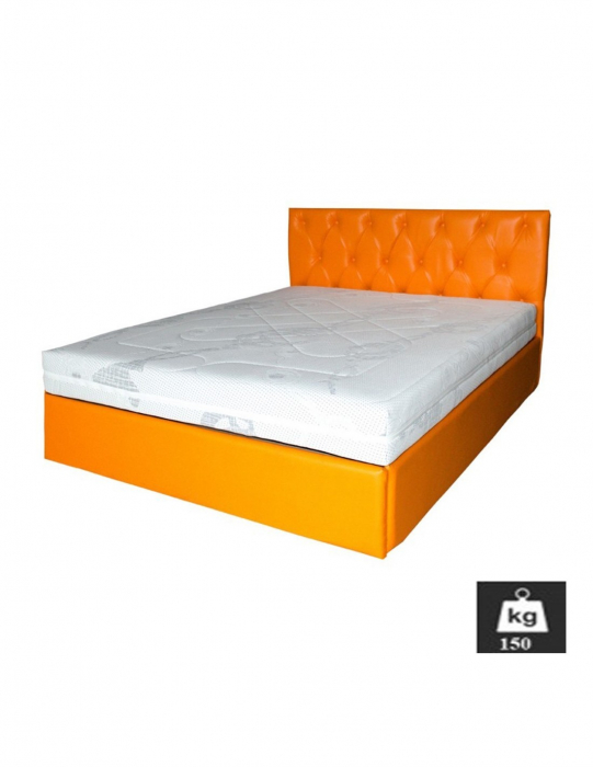 Saltea Zeus Memory Comfort 180x200 cu husa detasabila pe pat [2]