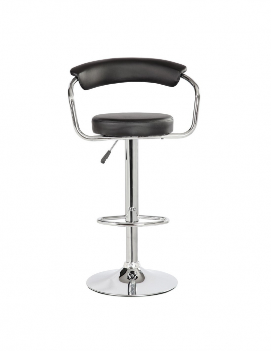 Scaun bar Sinaia negru [2]