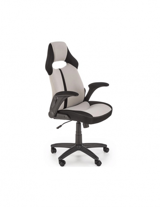 Scaun birou copii HM Bloom Gri/Negru [2]