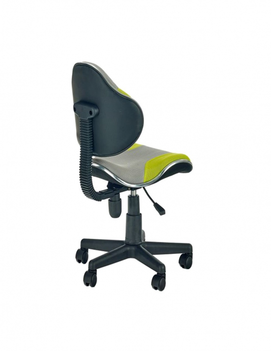 Scaun birou copii HM Flash 2 verde - gri [3]