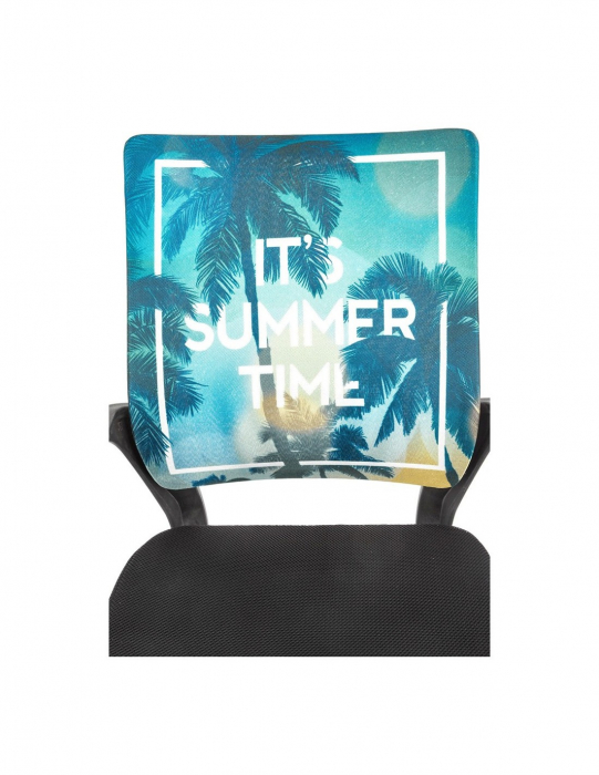 Scaun birou copii HM Hanoi cu spatar imprimat "It's Summer Time" [3]