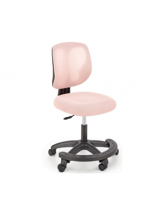 Scaun birou copii Nani roz cu spatar ergonomic si suport lombar [2]