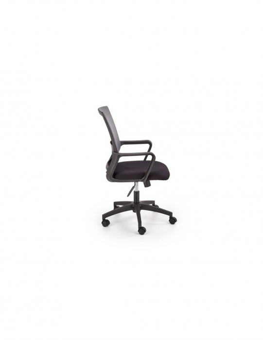 Scaun de birou ergonomic HM Mauro, gri-negru, cu spătar din mesh [4]