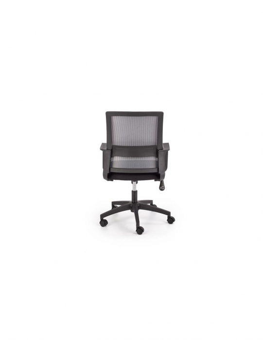 Scaun de birou ergonomic HM Mauro, gri-negru, cu spătar din mesh [5]