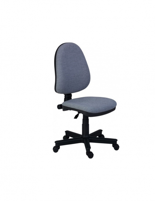 Scaun de birou Panther negru, ergonomic, cu spatar inalt si baza din nylon [2]