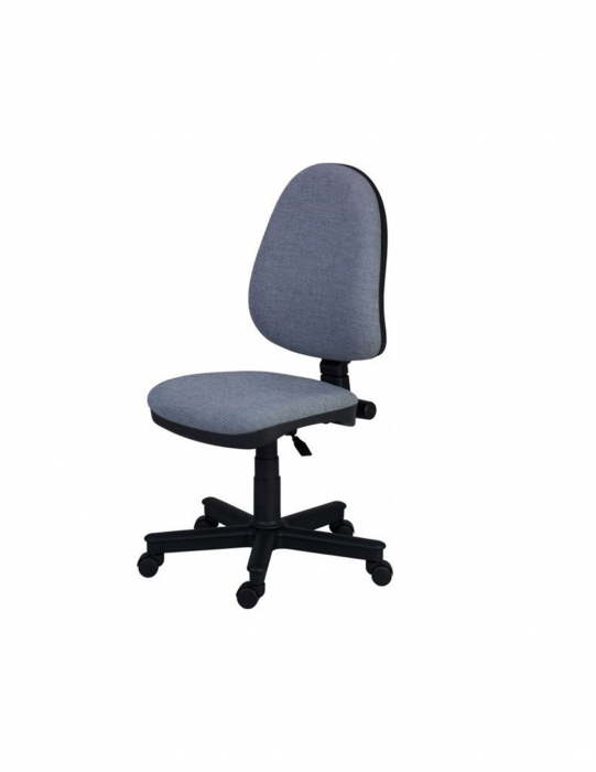 Scaun de birou Panther negru, ergonomic, cu spatar inalt si baza din nylon [3]