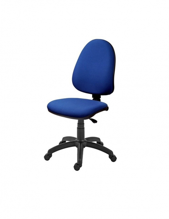 Scaun de birou Panther negru, ergonomic, cu spatar inalt si baza din nylon [8]
