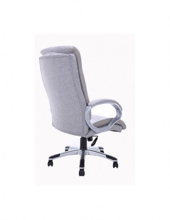 Scaun directorial GN111 gri textil ergonomic [4]