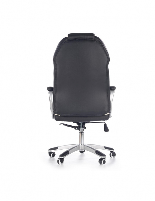 Scaun directorial HM Barton alb - negru [6]