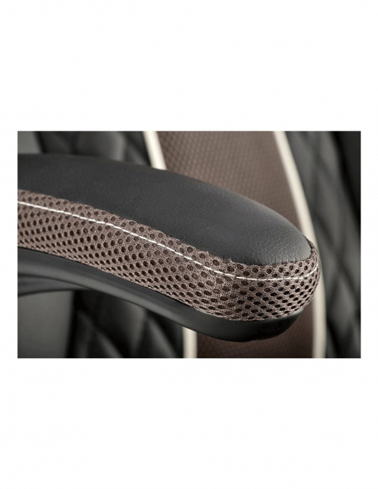 Scaun directorial HM Hamlet negru cu design ergonomic si cotiere reglabile [5]