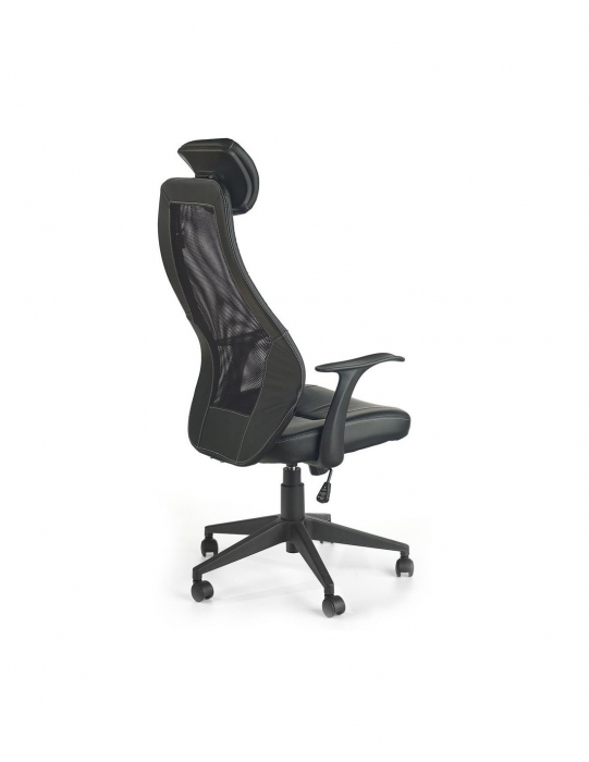 Scaun directorial mesh HM Torino negru [3]