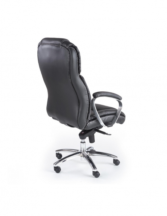 Scaun directorial piele HM Foster negru [3]