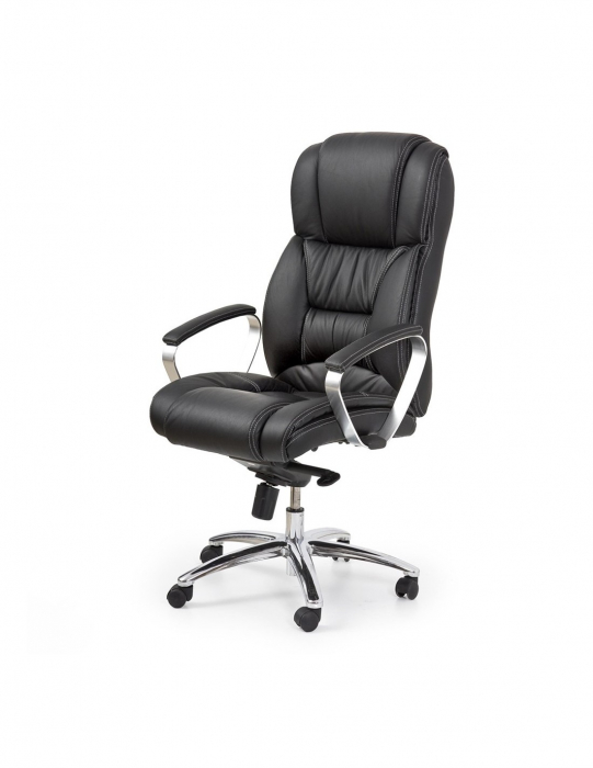 Scaun directorial piele HM Foster negru [2]