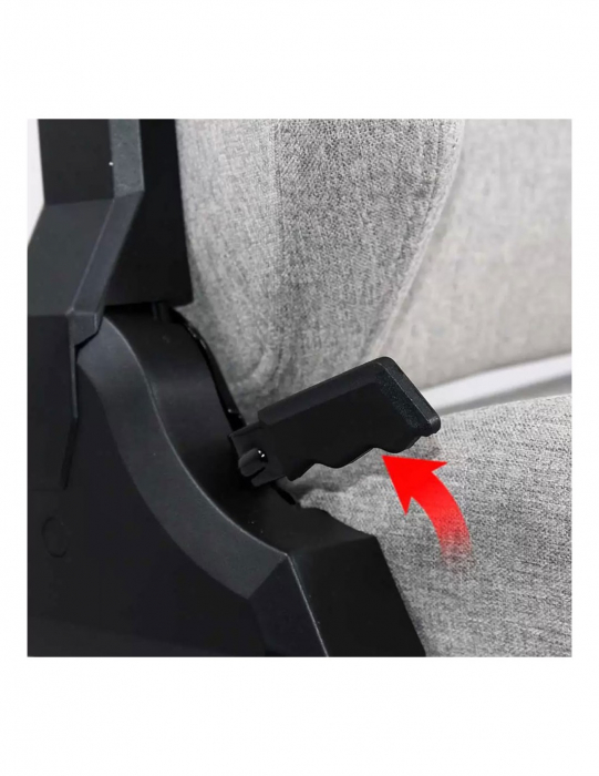 Scaun gaming cu cotiere 4D OFF 297 gri [6]