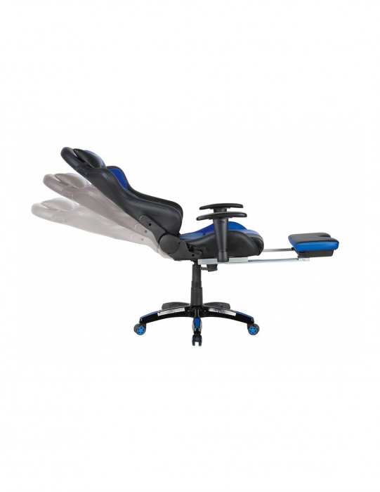 Scaun Gaming GN90 Suzuka Negru Albastru [4]