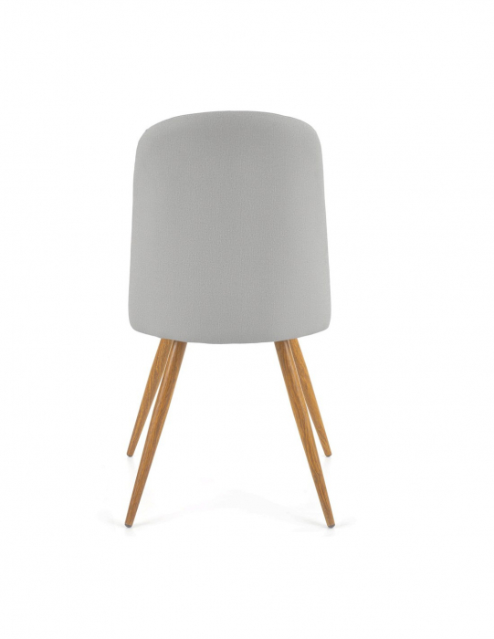 Scaun living HM K214 gri cu picioare fag [7]