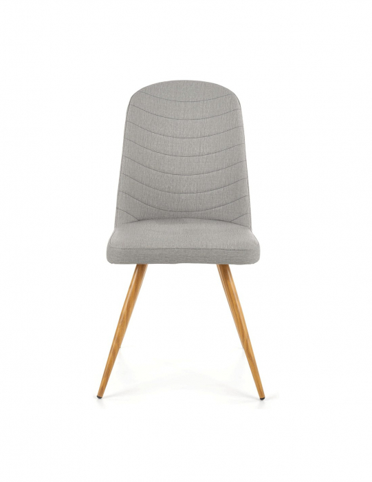 Scaun living HM K214 gri cu picioare fag [3]