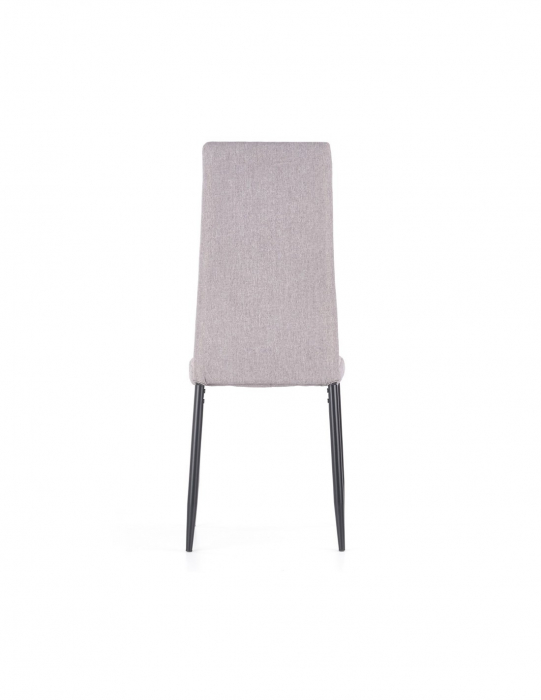 Scaun living HM K292 gri tapițat cu picioare metalice [4]
