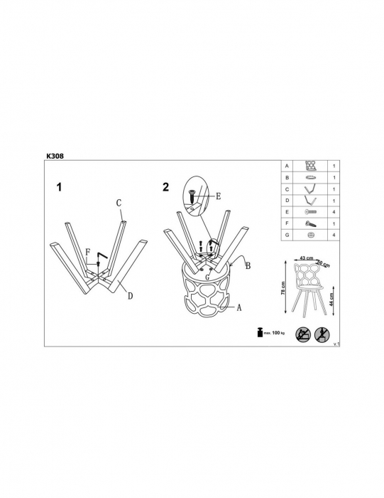 Scaun living HM K308 [2]