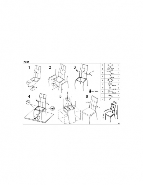 Scaun living HM K334 gri [2]