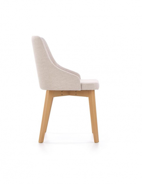 Scaun living HM Toledo crem - stejar [3]