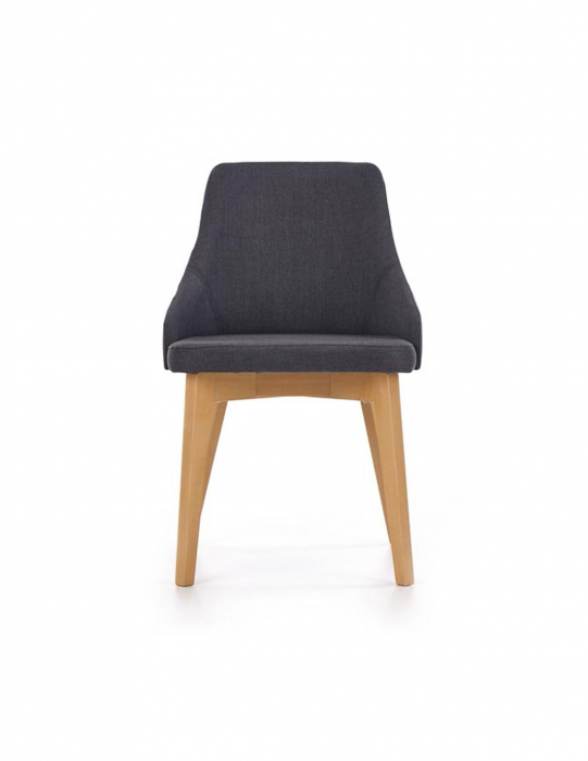 Scaun living HM Toledo gri inchis - stejar [2]
