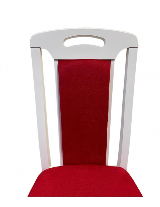 Scaun living SB Tim alb/rosu [3]