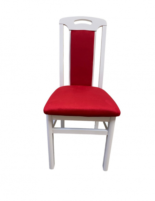 Scaun living SB Tim alb/rosu [4]