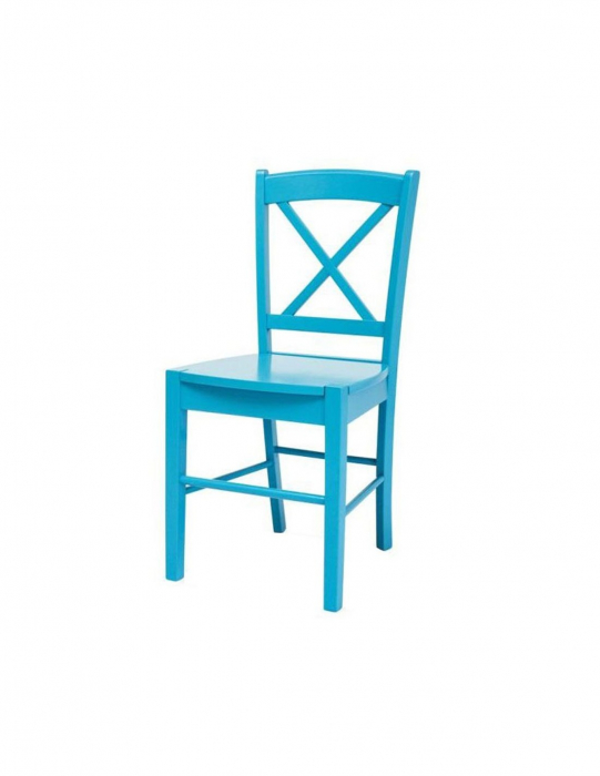 Scaun living SL CD56 albastru, stil Nordic [2]