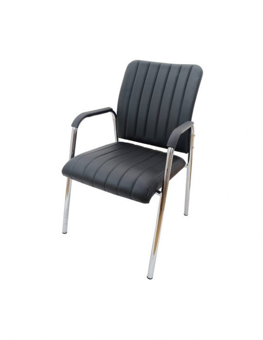 Scaun vizitator HM Vigor negru [5]