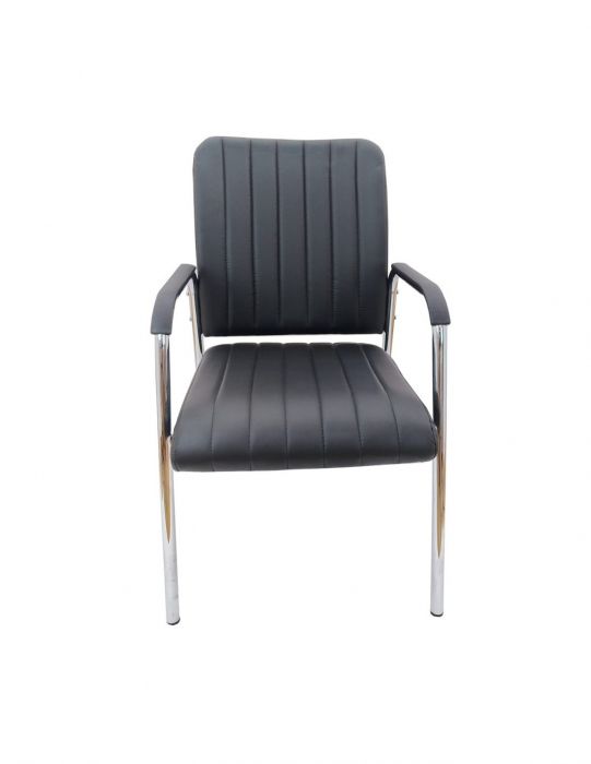 Scaun vizitator HM Vigor negru [4]