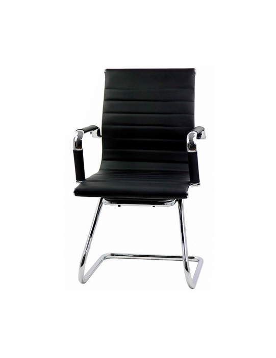 Scaun vizitator OFF 806 negru [4]