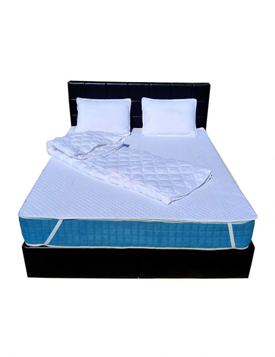 Set Avantaj Saltea Memory Foam PARIS 140x200 cu Perne, Husa si Pilota [2]