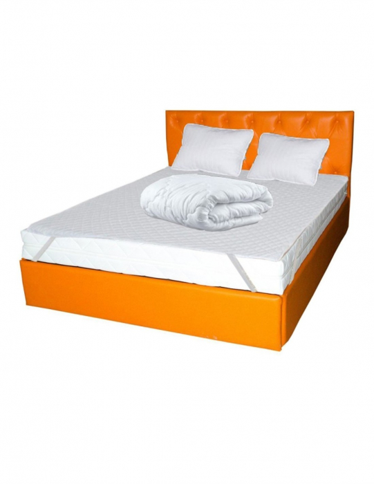 Set Avantaj Saltea Nova Comfort Flex 140x200 plus 2 perne plus Husa hipoalergenica plus Pilota iarna microfibra 180x200 [2]