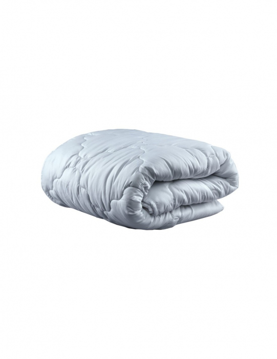 Set Avantaj Saltea Superortopedica Lux ROMA 140x200 cu Perne, Husa si Pilota - Prezentare pe pat [8]