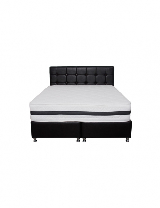 Set saltea superortopedica Tulip 180x200 cu perne, husa si pilota [3]