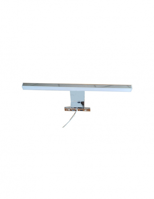 Set mobilier baie alb cu oglinda Celine si iluminare LED [7]