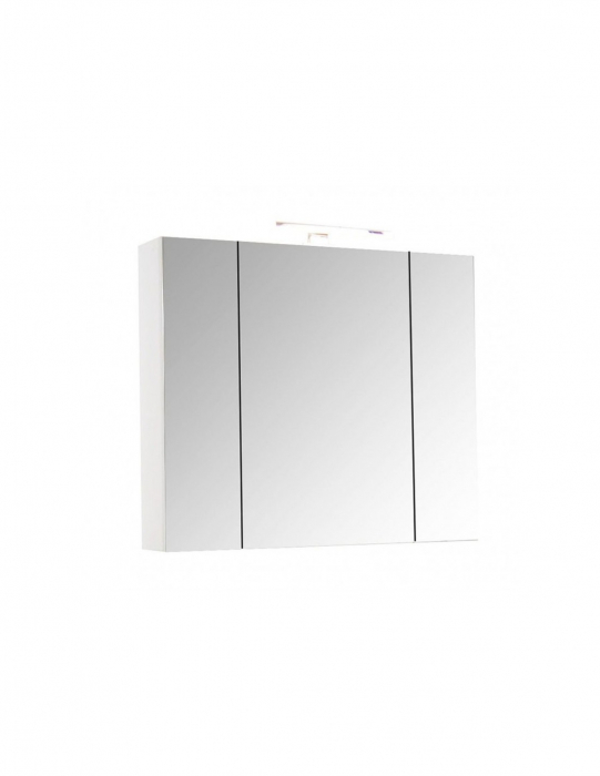 Set mobilier baie alb cu oglinda si iluminare LED [5]