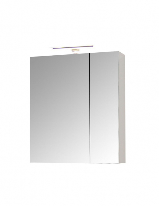 Set mobilier baie GN0541 alb cu lavoar si oglinda iluminata [3]