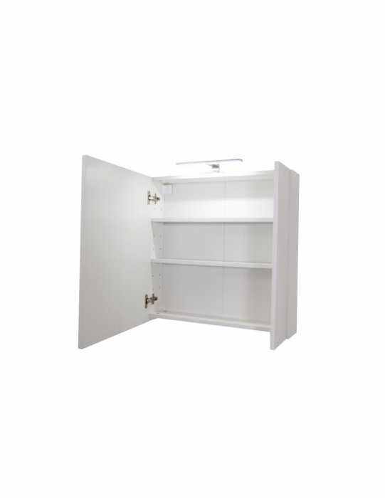 Set mobilier baie GN0541 alb cu lavoar si oglinda iluminata [4]