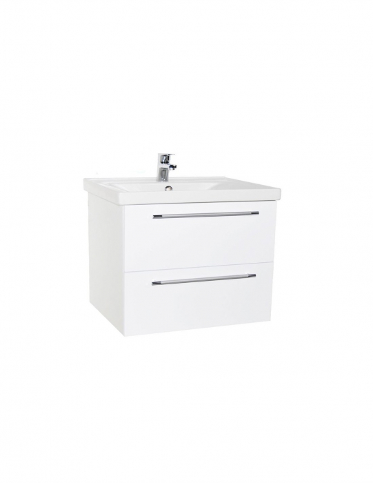 Set mobilier baie suspendat GN0541 cu lavoar si oglinda [8]
