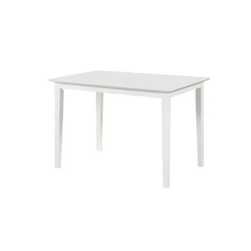 Set masă Bali cu 4 scaune Hudson, alb – MDF & lemn [4]
