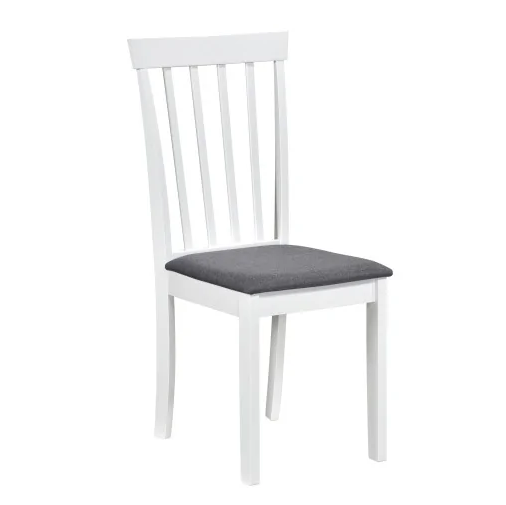 Set masă rotundă Sophia 90 cm + 4 scaune Houston, alb [3]
