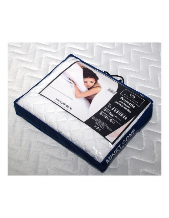 Set Saltea Hydra Comfort Flex 180x200 cu Husa Hipoalergenica si Perne Microfibra [4]