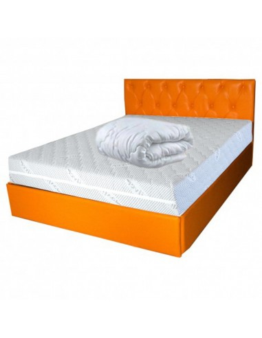 Saltea Jupiter Memory One 160x200 cu husă și bandă laterală albă [5]