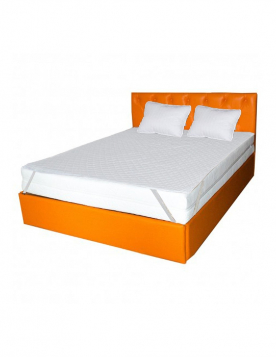 Set Saltea Marte Pocket One 160x200, husa hipoalergenica si 2 perne microfibra [3]